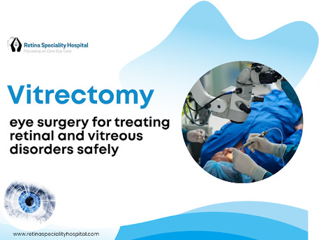 Indore, Business, Modern Vitrectomy Procedures For Better Retina Care Outcomes