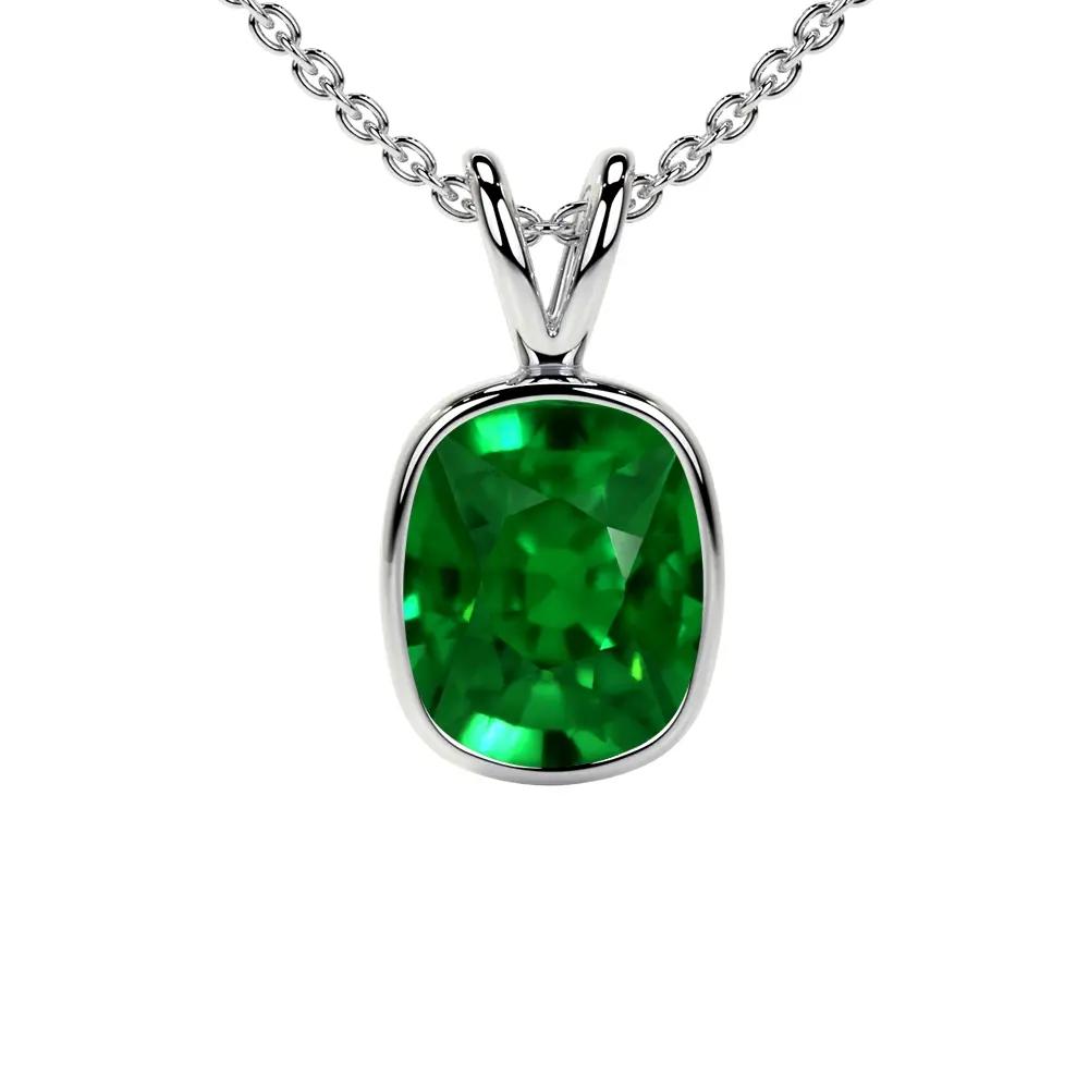 New York, Jewelry, USD 5,  Buy Natural Emerald Pendant Online At GemsNY