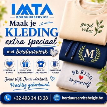Brussels, Clothing & Accessories, Maak Je Kleding Extra Speciaal Met Kleren Borduren