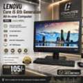 BHD 105,  Lenovo Core I5 All-in-One Computer 16GB Ram Built In Camera,Speaker, WIFI 24" FHD Display