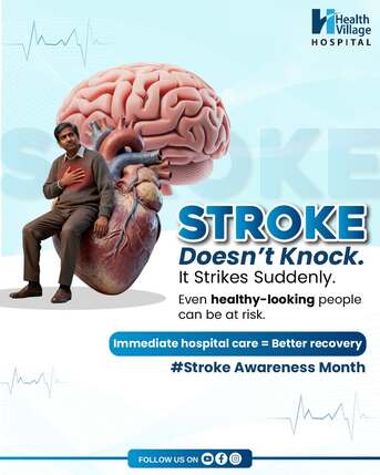 Bhubaneswar, Health, Stroke Can Happen Suddenly | Best Multispeciality Hospital In Bhubaneswar | Health Village