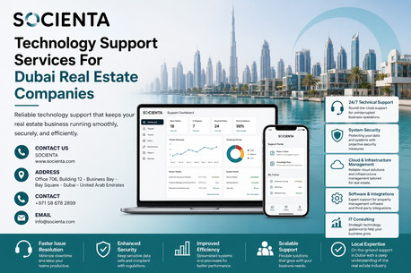 Abu Dhabi, Accounting, Technology Support Services For Dubai Real Estate Companies