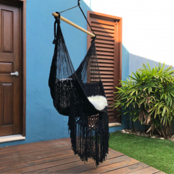 Paris, Farm & Garden, Premium Swinging Hammock Chair &ndash; Handcrafted Comfort By Azul Maya Store