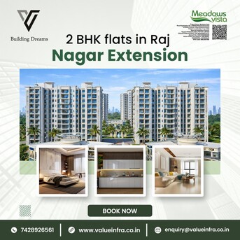 Ghaziabad, Offices, INR 00,  2 BHK Flats In Raj Nagar Extension &ndash; Your Dream Home Awaits At Meadows Vista