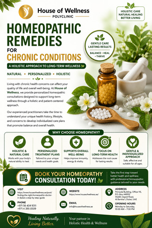 Al Barsha, Health, Homeopathic Remedies For Chronic Conditions &ndash; A Holistic Approach To Long-Term Wellness