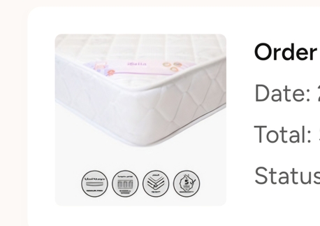 Al Malaz, Furniture, SAR 700,  Queen/double Bed With Mattress From Homebox