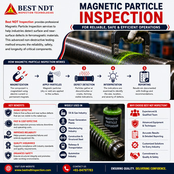 Singapore, Business, Magnetic Particle Inspection For Safer And More Reliable Industrial Components