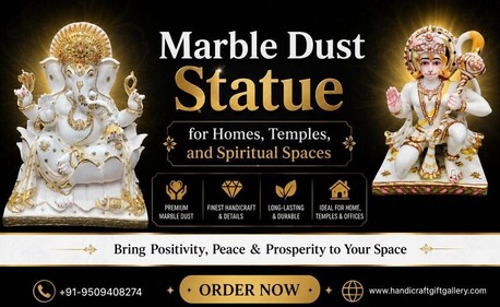 Jaipur, Collectibles, Marble Dust Statue For Homes, Temples, And Spiritual Spaces