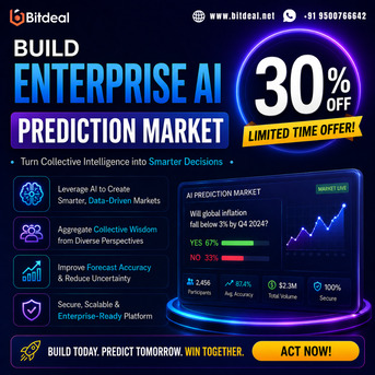 Dubai, Business, Build Enterprise AI Prediction Market &ndash; 30% OFF Limited Offer