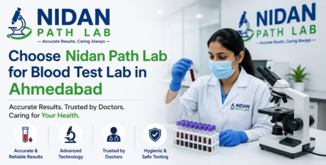 Ahmedabad, Health, Choose Nidan Path Lab For Blood Test Lab In Ahmedabad