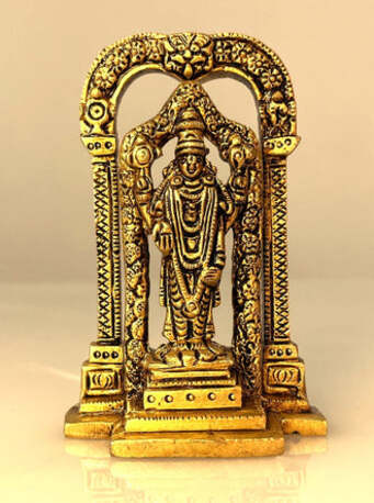 New Delhi, Household Items, INR 1345,  Order Authentic Tirupati Balaji Murti Online With Fine Craftsmanship &ndash; Yathashilpam