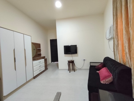Manama, Apartments, Flats, Houses & Villas, BHD 150/year,  1 BR,  Isatown:- Rooftop Furnished Studio Flat On Rent With Ewa..