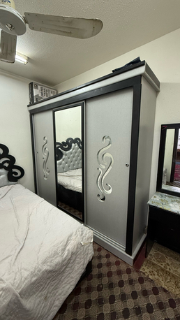Riyadh, Furniture, SAR 600,  Wardrobe And King Size Bed For Sale