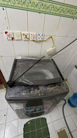Riyadh, Appliances, SAR 750,  FULLY AUTOMATIC 10KG WASHING MACHINE FOR SALE