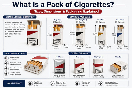 New York, Wholesale Products, What Is A Pack Of Cigarettes? Sizes, Dimensions & Packaging Explained