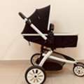 SAR 280,  Baby Stroller, Convertible , And Car Seater, 2 In 1