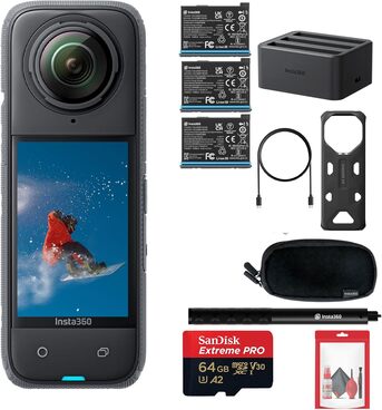 Kurnool, Electronics, INR 17000,  Insta 360 X4 Air 8k 360 Camera Starter Bundle