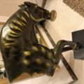 SAR 3500,  Large Decorative Horse Sculpture + Longhorn Wall Art &ndash; SAR 3,500