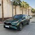 SAR 125000,  Toyota Highlander Hybrid,  2023,  Automatic,  114000 KM,    GLE | Cypress Green | Mint Condition | 114K KM