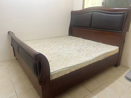 Umm Al Hassam, Furniture, BHD 25,  KING SIZE BED WITH MATTRESS