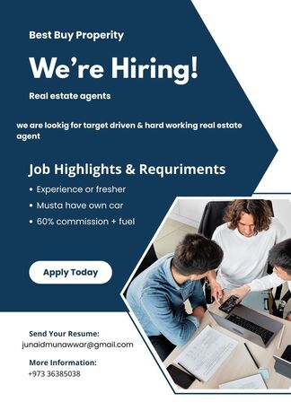 Juffair, Jobs, Real Estate Agent