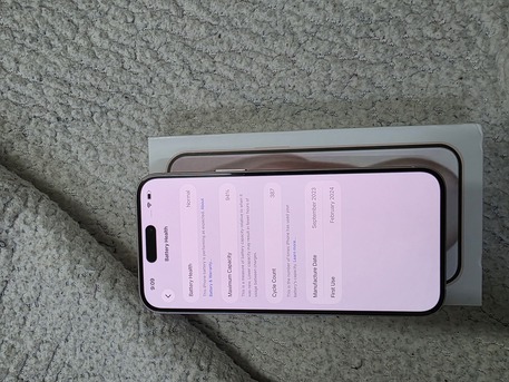 Khobar, Mobile Phones, SAR 2100,  IPhone 15plus 128gb Sale Swap 94 Battery Only Serious Buyer Contact Me