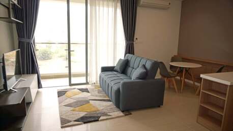 Ho Chi Minh City, Apartments, Flats, Houses & Villas, VND 19000000/month,  Furnished,  1 BR,  60 Sq. Meter,  River View Diamond Island Apartment For Rent District 2