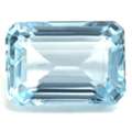 USD 5677,  GIA Certified 8.41 Cts. Emerald Cut Natural Aquamarine