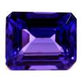 USD 3752,  3.97 Cts. Emerald Cut Natural Tanzanite, AAAA Quality