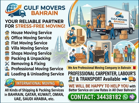 Barbar, Labor/Moving, Gulf Movers Bahrain