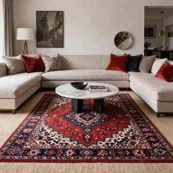 Mumbai, Furniture, Jansons Carpets Presents Handmade Kashmir Carpets For Sale With Timeless Craftsmanship