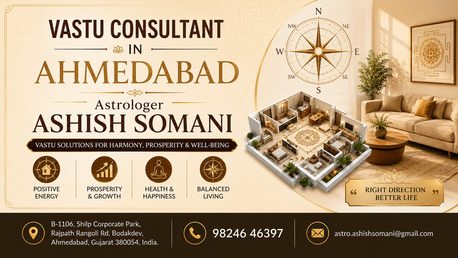 Ahmedabad, Business, Best Vastu Consultant In Ahmedabad | Astrologer Ashish Somani