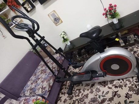 Jubail, Household Items, SAR 600,  🏃&zwj;♂️ 1- Brand New Treadmill & 1- Elliptical Cross Trainer For Sale🏃&zwj;♀️