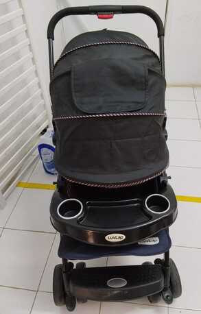 Riyadh, Baby & Kid Stuff, SAR 400,  LuvLap Baby Stroller (Large Size)
