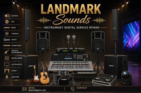 Olaya, Musical Instruments, SAR 500,  Sounds & Instruments