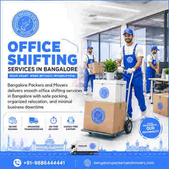 Bangalore, Labor/Moving, Office Shifting Services In Bangalore