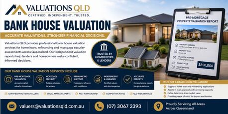 Brisbane, Real Estate, Bank House Valuation &ndash; Professional Pre-Mortgage Property Valuation Services