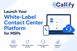 New York, Technical, White-Label Contact Center Platform For MSPs | Multi-Tenant CCaaS & UCaaS Solution