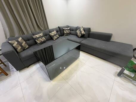 Jeddah, Furniture, SAR 1900,  L Shapre Sofa, Centre And Side Tables