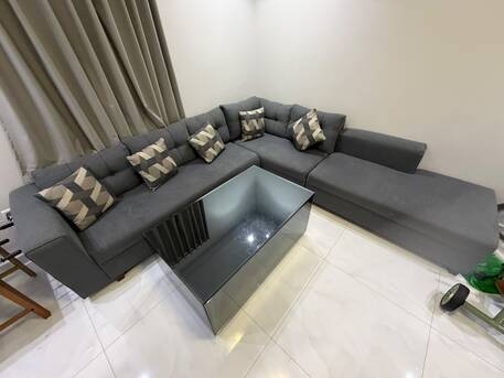 Jeddah, Furniture, SAR 1900,  L Shapre Sofa, Centre And Side Tables