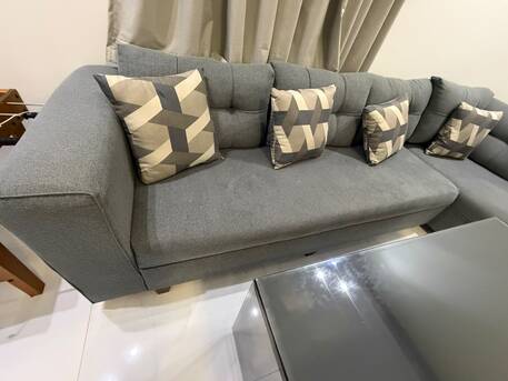 Jeddah, Furniture, SAR 1900,  L Shapre Sofa, Centre And Side Tables