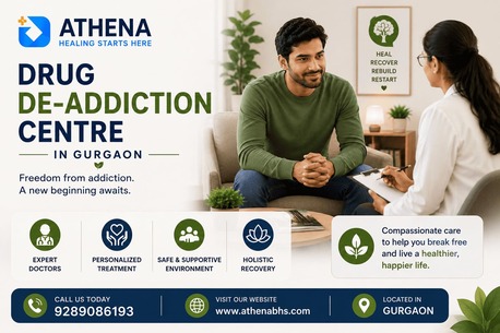 Gurgaon, Health, Best Drug De-Addiction Centre In Gurgaon | Trusted Recovery Program
