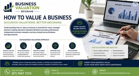 Brisbane, Real Estate, How To Value A Business &ndash; Expert Business Valuation Services In Brisbane