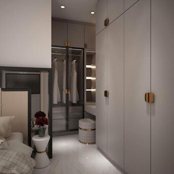 Gurugram, Interior Design, Luxury Modular Wardrobe In Gurugram For Premium Homes | Novella Kitchens