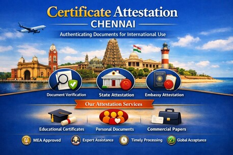 Chennai, Legal, Certificate Attestation In Chennai