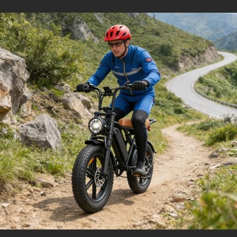 Tampa Bay, Bicycles, USD 2900,  2026 20" E-Bike 250W 48V E-Mountain Bike 45km/h Offroad Moped Electric Motorcycle-
