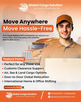 Jeddah, Logistics, GCS  MOVERS & PACKERS REMOVALS RELOCATION DOOR TO DOOR GCC & WORLD!!!➡️0576809069
