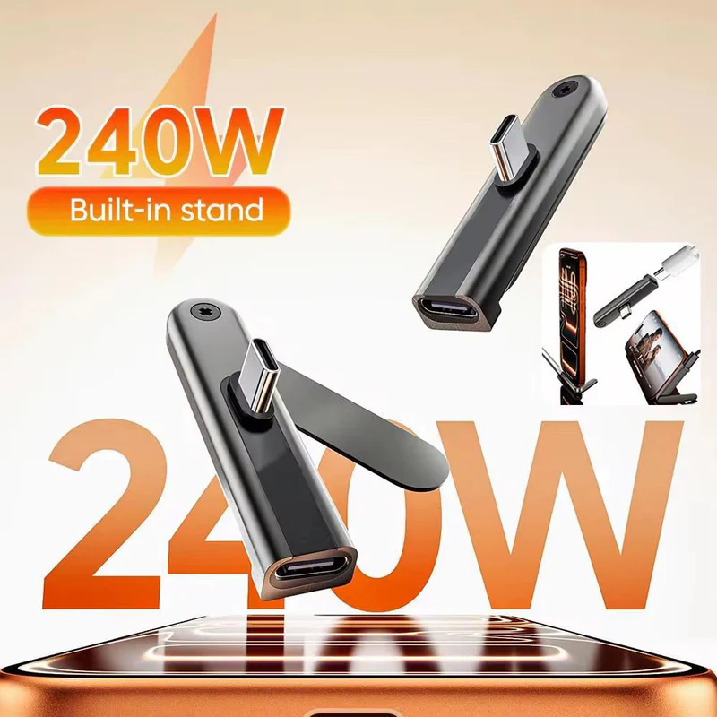 Riyadh, Mobile Phones, SAR 48,  USB-C Foldable Phone Stand Adapter
