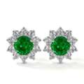 USD 2,  Buy Stud Emerald Earrings Online At GemsNY