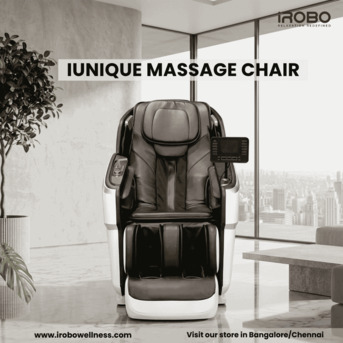 Bangalore, Furniture, INR 210000,  IRobo IUnique Full Body 3D Massage Chair &ndash; Intelligent Zero Gravity Wellness Station